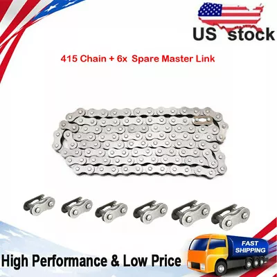 415 Chain Heavy Duty 2-Stroke 49/66/80cc Motorized Bicycle Bike DH415 110L • $16.49