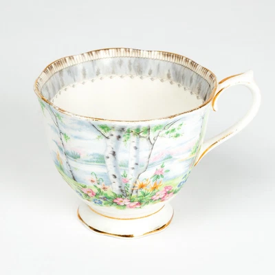 £29.99 • Buy Royal Albert  Silver Birch  Fine Bone China Tea Cup (8.5 X 7cm)