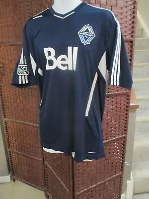 Adidas 2010 Vancouver White Caps Soccer Jersey MLS Big Logo Mens XL • $20.36