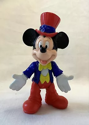 MICKEY MOUSE • Disney Epcot Center Exclusive Toy Figure Top Hat 3½  • $3.11