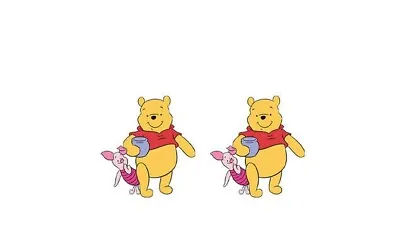 Disney Winnie The Pooh And Piglet Walking Cute Earrings • £4.39