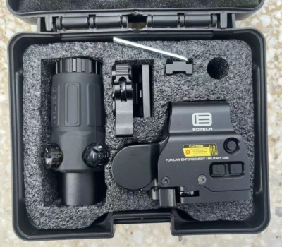 $111.99 • Buy HHS Holographic Green Red Dot Reflex 558+G33 Magnifier Qd Side Copy Eotech Sight
