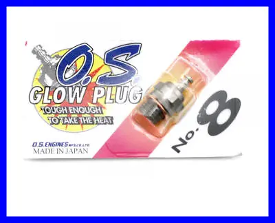 OS #8 # 8 2 Two Stroke Nitro Engine RC Airplane Car / Truck Glow Plug OSMG2691  • $13.95