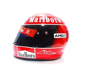 Michael Schumacher Full Helmet Ferrari 2005 1/1 Handmade F2005 Caschi No Spark • $533.40