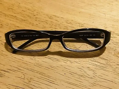 Fendi F838R 002 Eyeglasses Frames Black Rectangle 52-14-130 #G1034 • $29.99