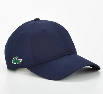 Lacoste Croc Logo Dark Blue Baseball Cap / Adjustable / One Size • £29.99