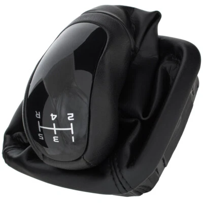 Cuffia Leva Cambio Mercedes SLK R171 - 100% Vera Pelle Nero, Per Cambio Manuale 2004-2011 - Foto 2