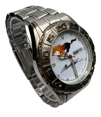 Ford Mustang Official Licensed Mens Watch Stopwatch Dial Rare New Battery • $122.99