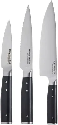 Kitchen Aid Gourmet Chef Knife Set 3pc With Sheath RRP $129.95 • $89.99
