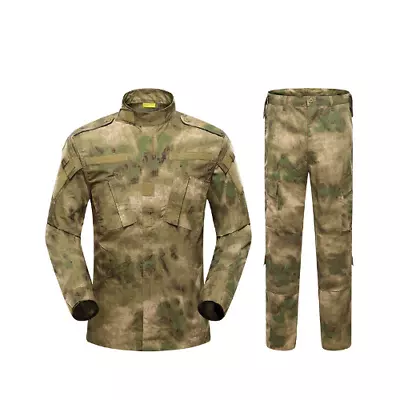 Military Uniform Camo Tactical Suit Army Camouflage Sets Hunting Paintball Suit  • $104.03