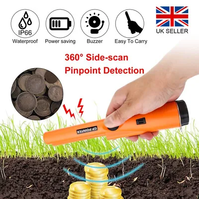 Metal Detector Kids Gold Finder Treasure Hunter Sensitive Underground Waterproof • £14.98