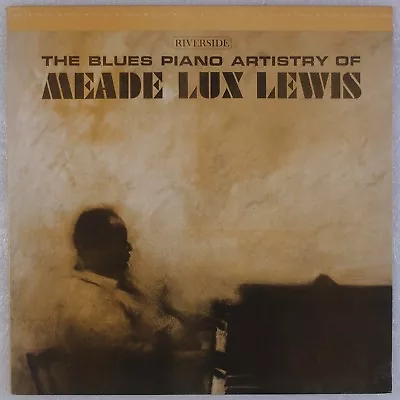 MEADE LUX LEWIS: Blues Piano Artistry Of US Riverside DG Stereo Jazz LP • $10