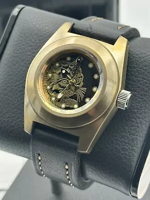 New Piotr Ch Thunder BRONZE TIGER Dial Bronze Special Edition 46mm Automatic • $995