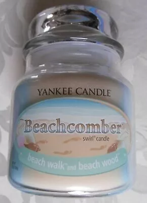 Yankee Candle Medium Swirl  Beachcomber  Beach Walk & Beach Wood Usa Label • £29.95