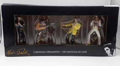 Kurt S. Adler Elvis Presley Ornament Gift Set 4-Piece Box Set EP2176 • $26.69