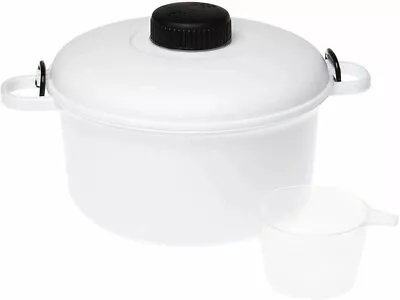 Microwave Pressure Cooker Compact Rice Vegetable Easy Cook Micro Kitchen Master • £9.95