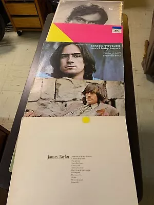 James Taylor  Lot  5 Greatest Hits /Sweet Baby James Vinyl LP • $33