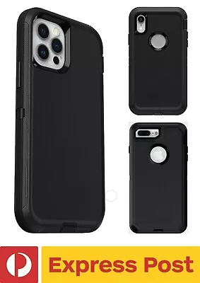 $52.50 • Buy Otter Defender Case For IPhone 12/ 11/ X/ XR/ SE/ 8/ 7/ 6 Rugged ShockProof Clip