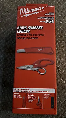 Milwaukee 48-22-8117 Electrician Cable Splicer's Sheath Kit Knife Snips Sheath • $37