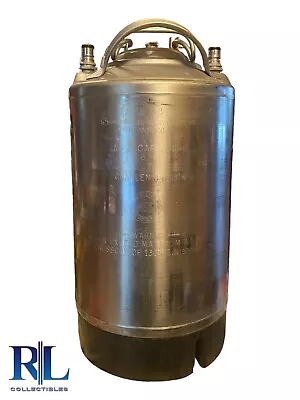 Spartanburg Stainless Steel  Challenger VI” 3 Gallon Pressure Tank 29748 Beer • $99.99