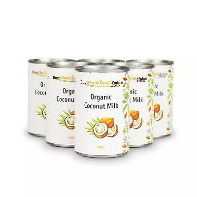 Organic Coconut Milk 6x400ml | BWFO | Free UK Mainland P&P • £16.63