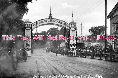 £3.75 • Buy YO 5215 - Chapel Allerton Welcome Arch, Royal Visit To Leeds, Yorkshire 1908