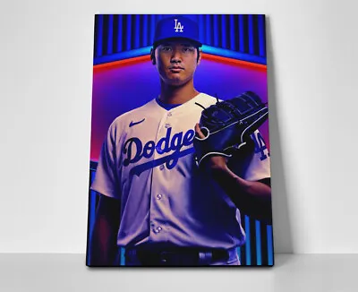 Shohei Ohtani LA Dodgers Poster Or Canvas • $299.95