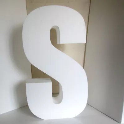 £24 • Buy 500mm High Polystyrene Letters. Big Letters For Events. 100mm Thick.