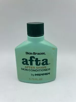 Vintage Skin Bracer Afta After Shave Skin Conditioner Mennen 3.75 Oz • $20.99