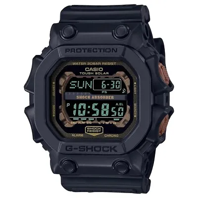 G-Shock Black Rusted Iron Style Edition Solar Powered Watch GX-56RC-1 | RRP $369 • $233.10