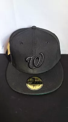 New Era 59Fifty Washington Nationals Men's Hat Size 7 3/8 • $40