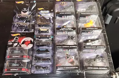 Lot Of 19 Hot Wheels Batmobile New In Package SOME HTF • $139.95