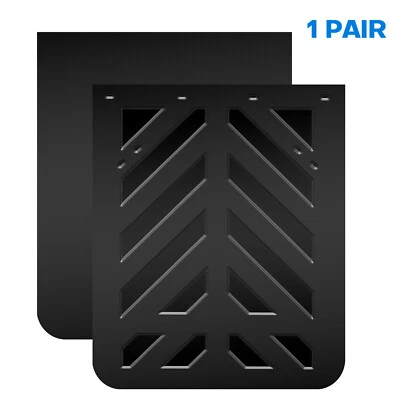 $54.98 • Buy 24 X30  Pair Heavy Duty Rubber Semi Truck Mud Flaps 1/4inch Thick Groove Design
