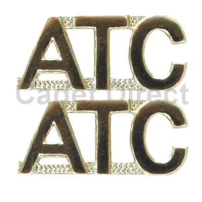 Metal ATC Shoulder Titles (with Clutch & Pin) • £3.25