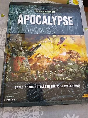 Warhammer 40k Apocalypse Hardback Book • £8