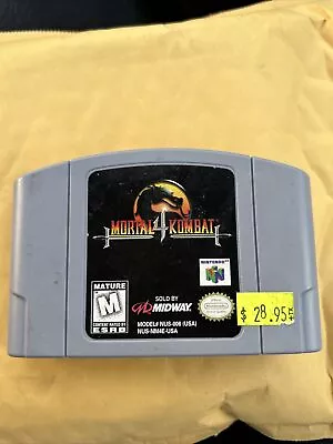 Mortal Kombat 4 (Nintendo 64 1998) • $24.99