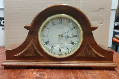 Vintage Linden Westminster Quartz Chime Strike Mantle Battery Clock Parts Repair • $32