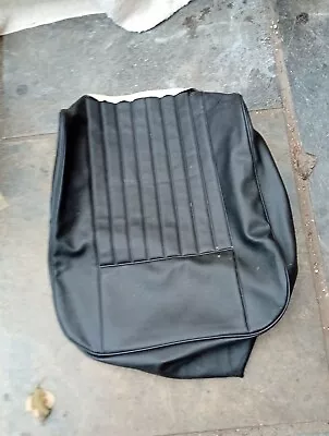 Mgb Gt Triumph Spitfire ?SEAT Base Cover ONLY Black Vynl • $68.38