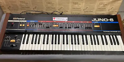 Roland Juno-6 Polyphonic Synthesizer Polysix Vintage Rare In Stock Fast Shipping • $1718.56