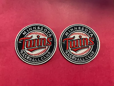 MLB Team Minnesota Twins Iron/Sew On Badge Patch Set Of 2 Brand New • $4.99