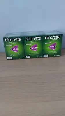 £180 • Buy Nicorette Inhalator 15mg 36 Cartridges X 6 Packs