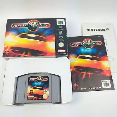 N64 ROADSTERS ~ Nintendo 64 PAL Complete With Manual • £32.99