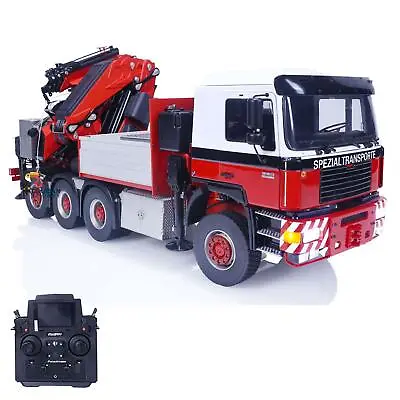 1/14 F2000 8X8 RC Crane Truck F1650 Hydraulic Engineering Vehicle PL18EV Lite • £8365.90