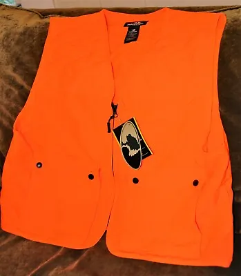 $10 • Buy Mossy Oak Blaze Vest MEN'S SMALL MEDIUM New With Tags Orange Hunting Sleeveless