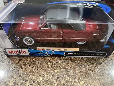 Maisto Diecast Collection Special Edition Red 1950 Ford- 1:18 NIB!! • $29.95