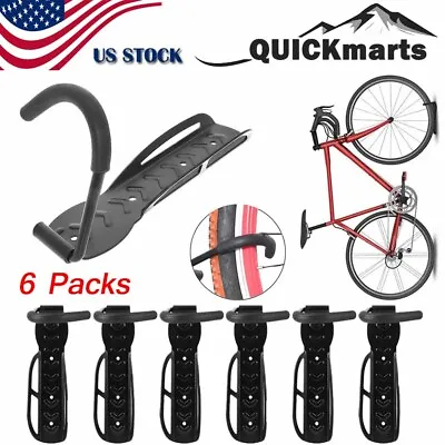 1-6PCS Bike Wall Hanger Bicycle Hook Mount Holder Vertical Rack Indoor Storage • $29.99