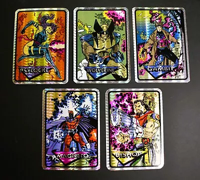 1993 Marvel Universe IV 4 Vending Machine PRISM Sticker Complete Set Of 5  HTF • $229.95