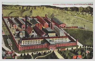 Michigan City Indiana State Prison BEV 1909 -A52 • $19.50