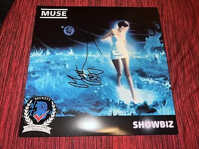 Matt Bellamy Signed Showbiz Vinyl Album Muse Lead Singer Superstar Beckett • $299.99