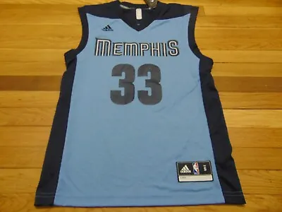 Adidas Revolution 30 Nba Memphis Grizzlies Marc Gasol Jersey Size S • $26.03